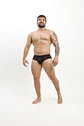 Brief Invicto Negro con Rojo Deportivo - Miniatura 4
