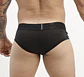 Brief Invicto Negro con Rojo Deportivo - Miniatura 2