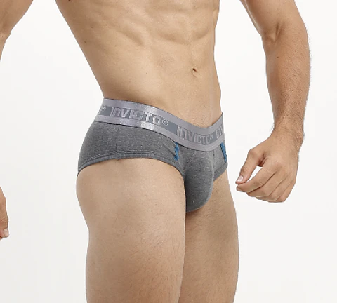 Brief Invicto Gris Deportivo