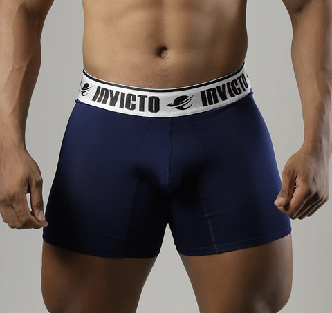 Bóxer Invicto Hombre Azul Oscuro Premium