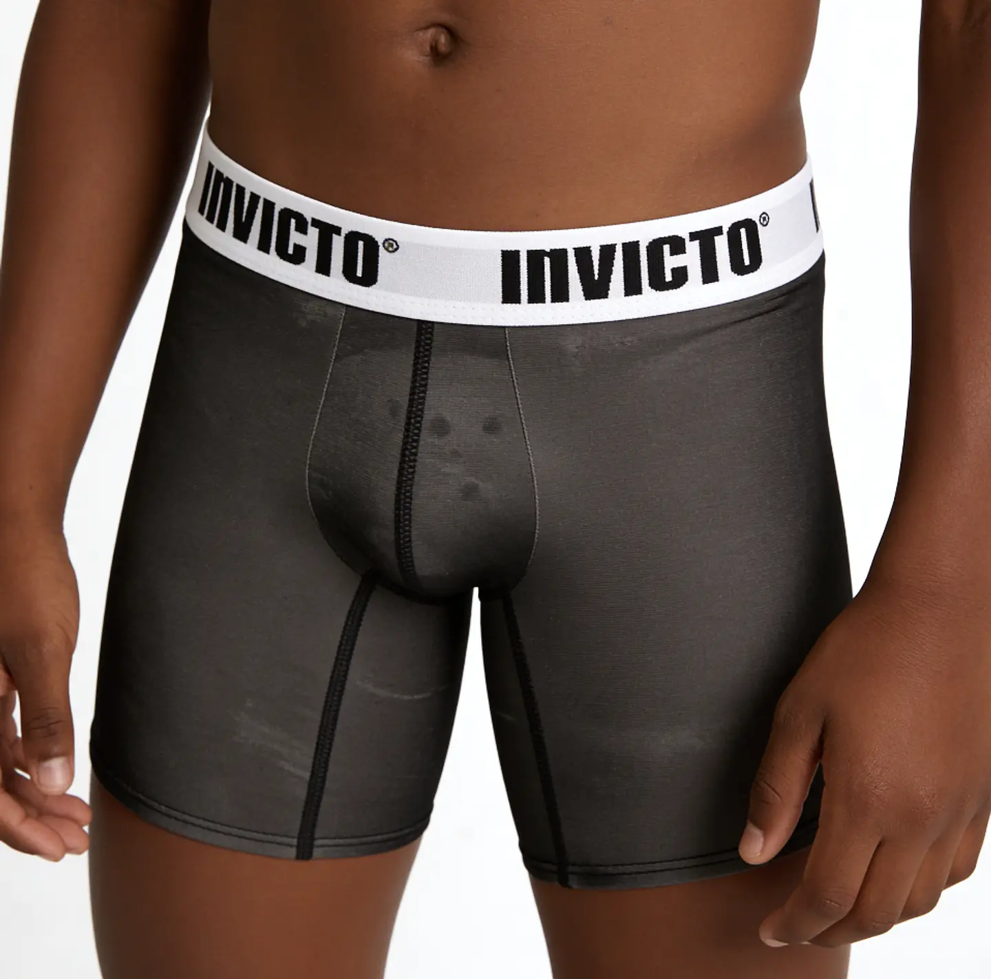 Bóxer Invicto Niño Gris Oscuro Urbano 3