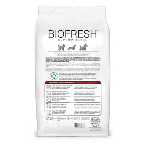 Biofresh Perros Senior Razas Pequeñas 3 Kg