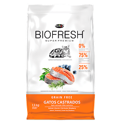 Biofresh Gatos Adultos Castrados 1.5 Kg