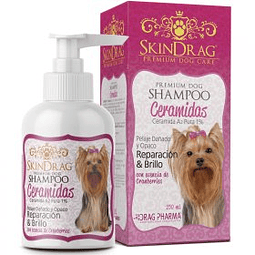 SkinDrag Shampoo Ceramidas para perros 250 ml.