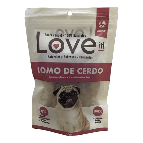 Love it! Snack para Perros Lomo de Cerdo