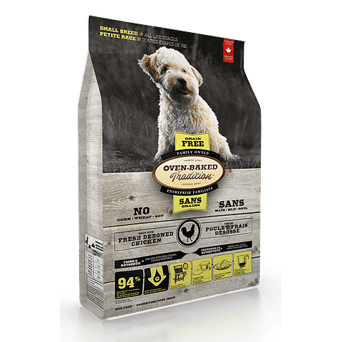 Oven Baked Grain free Pollo Razas Pequeñas/Todas Las Edades 5,67 Kg