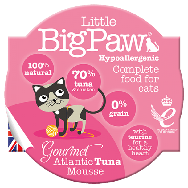 Little Big Paw Gatos Atún del Atlántico 85 gr 1