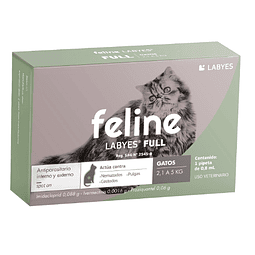 Feline FullSpot Antiparasitario Interno/Externo para Gatos entre 2,1 a 5 kg