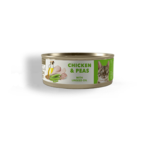 Amity Lata Chicken and Peas Adult Cat 80gr