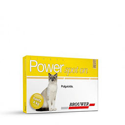 Power Antipulgas para Gatos Hasta 4 kg