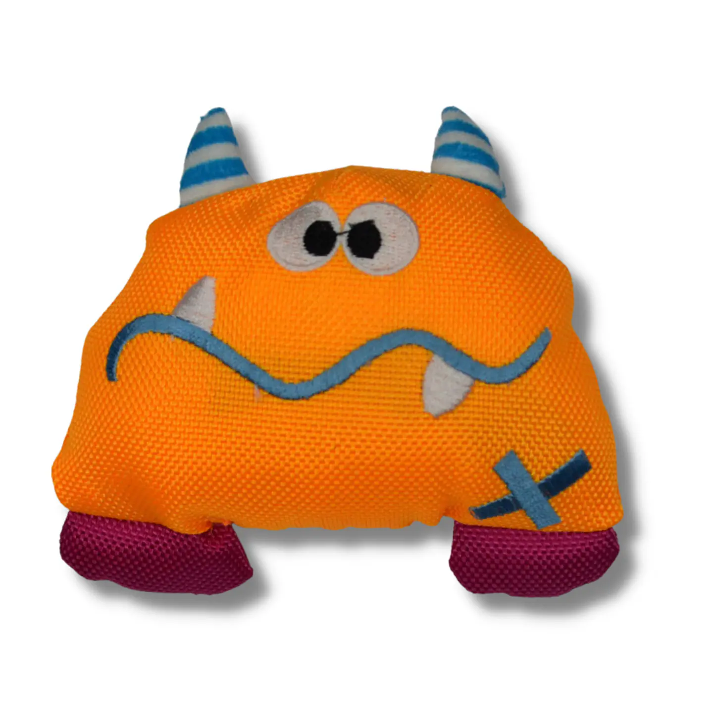 Petlounge Mordedor Crazy Buddy Monstruo Naranjo 1