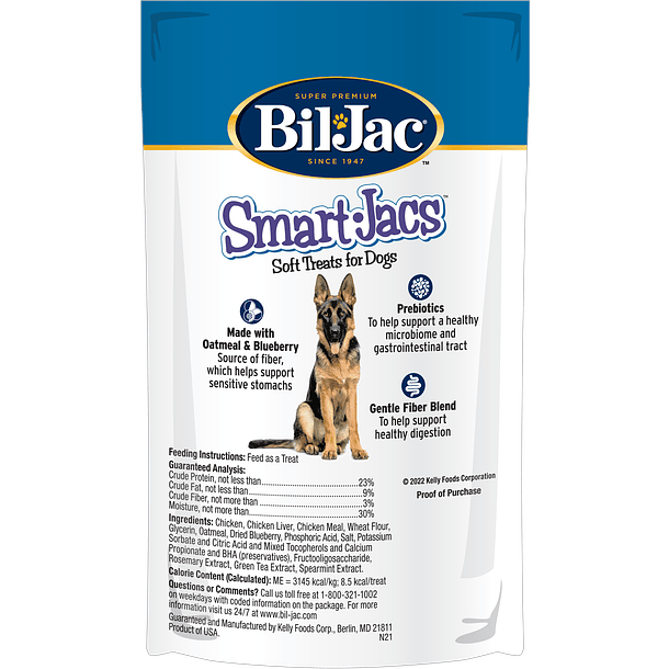 Bil Jac Smart Jacs Digestive Support 113 gr 2