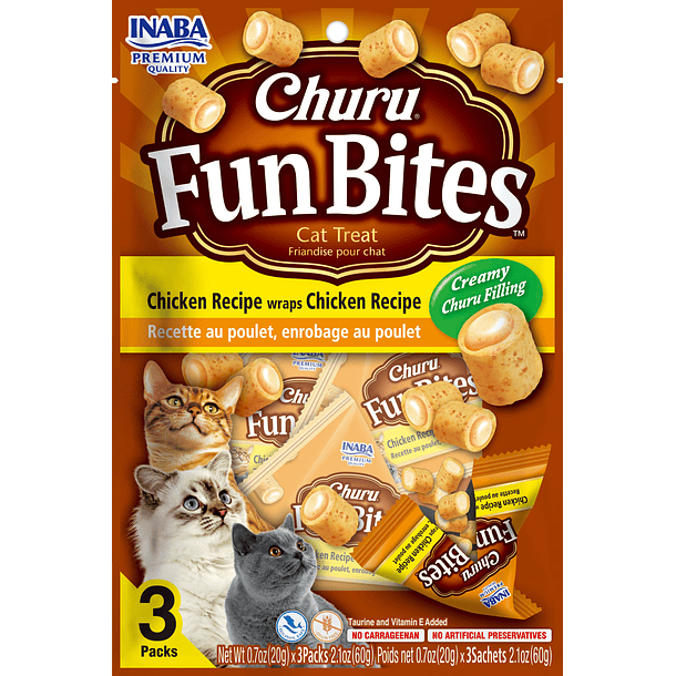 Churu Fun Bites Pollo para Gato 1