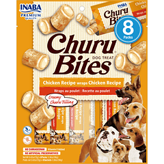 Churu Bites Wraps Pollo para Perro