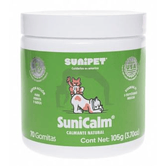 SuniCalm - Calmante Natural para Perros y Gatos 70 Gomitas