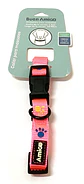 Collar Diseño Patitas Rosado 1,5 cm - Miniatura 1