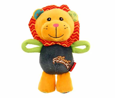 GiGwi Plush Friendz Leon con Squeaker