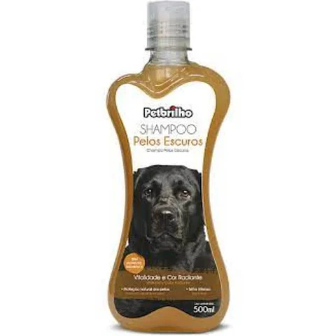 Shampoo Pelos Oscuros Petbrilho 500 ml