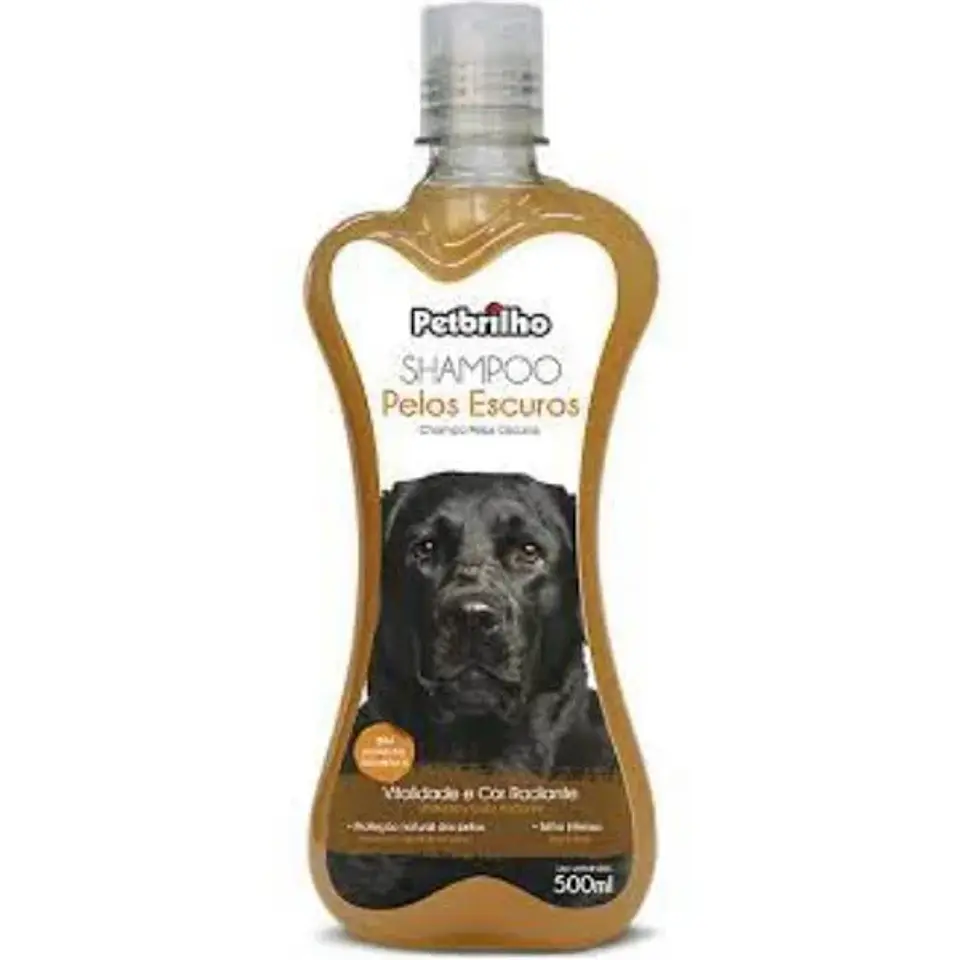 Shampoo Pelos Oscuros Petbrilho 500 ml 1