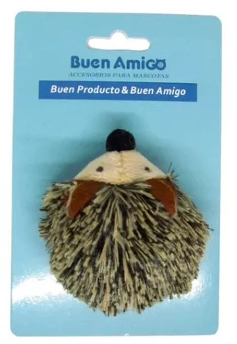 Juguete Gato Diseño Erizo con Cuerda
