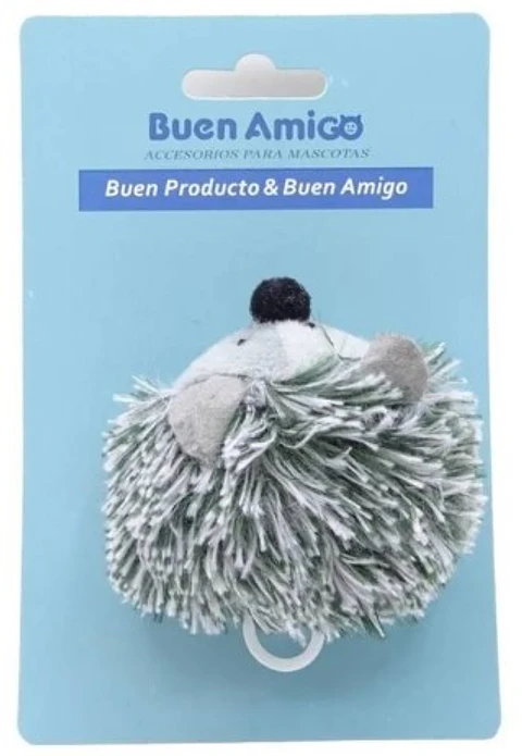 Juguete Gato Diseño Erizo con Cuerda