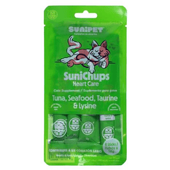 SuniChups para Gatos - Heart Care 4 Sticks