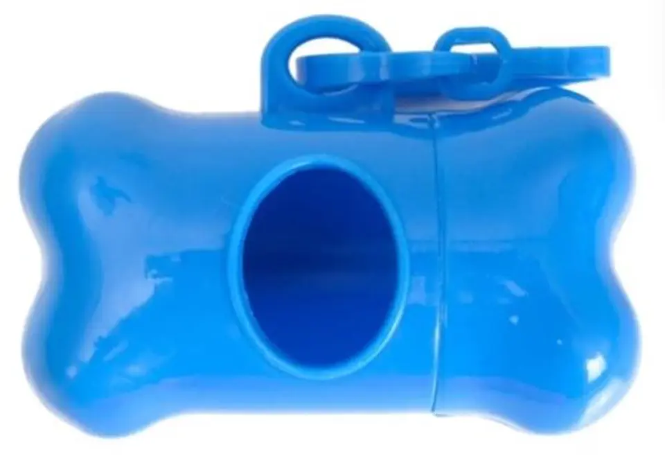 Dispensador de Bolsa Sanitarias para Mascota Azul 1