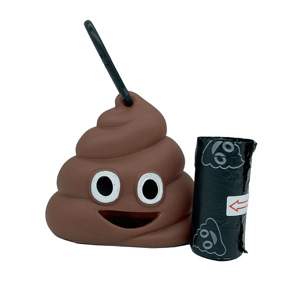 Dispensador de Bolsa Sanitarias para Mascota Emoji 💩 1