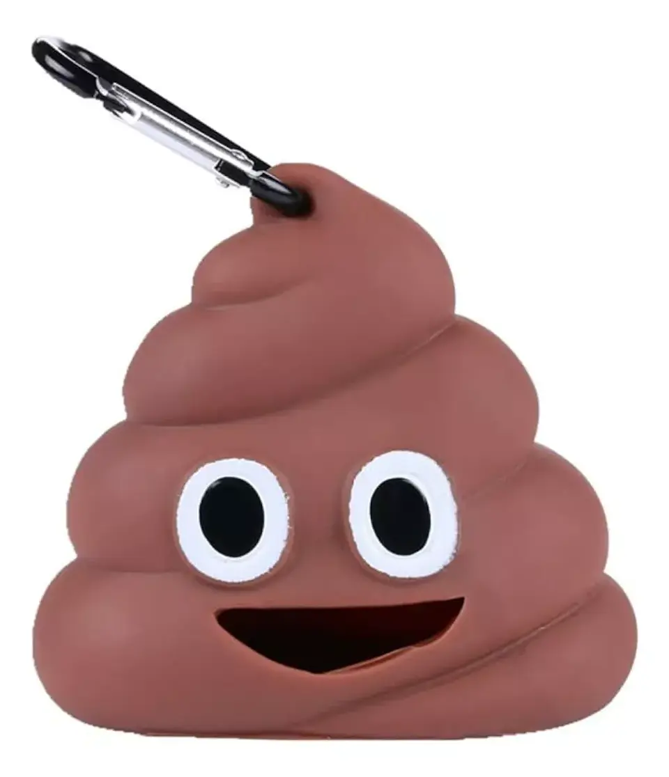 Dispensador de Bolsa Sanitarias para Mascota Emoji 💩 2
