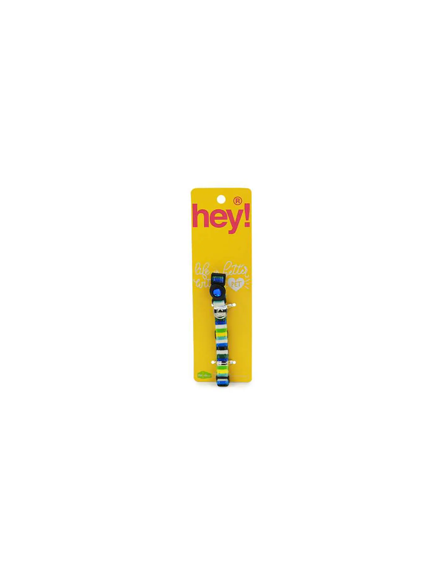 Hey! Collar Rayado para Gato 1