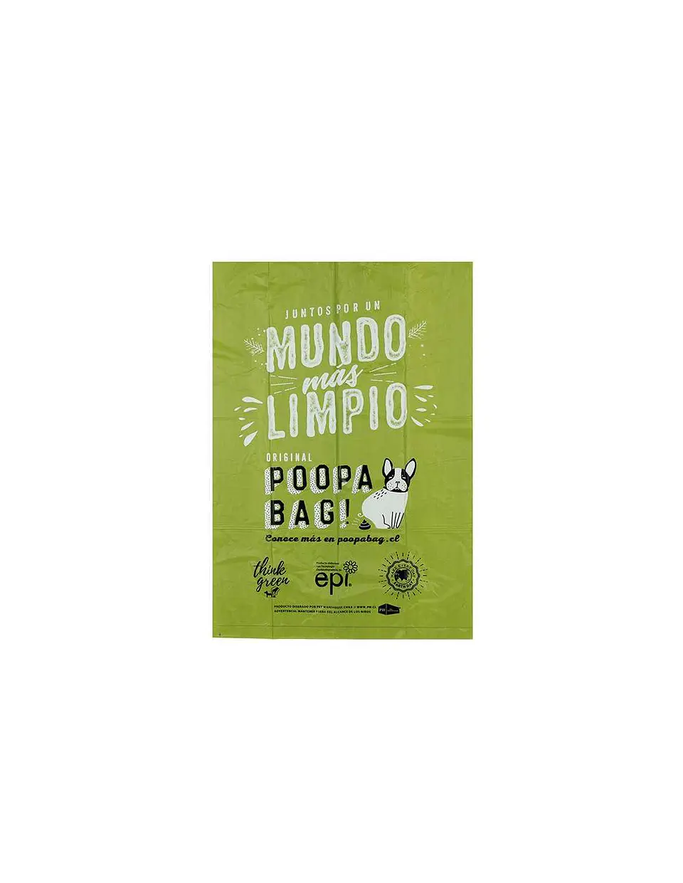 Poopa Bag Pack 16 Rollos de 15 Bolsas 33X23 cm 3