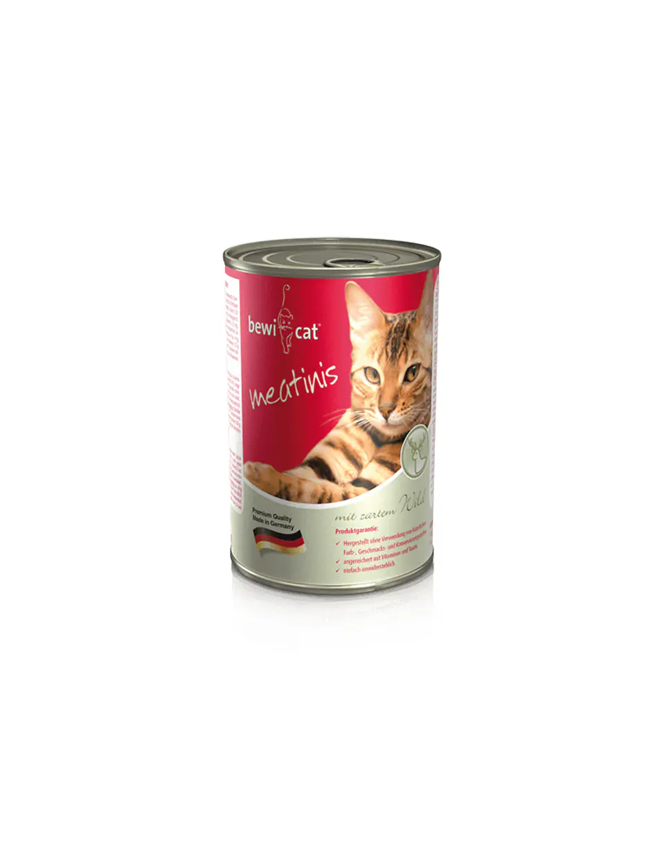 Bewicat Latas Meatinis Rico en Venado 400 gr 1