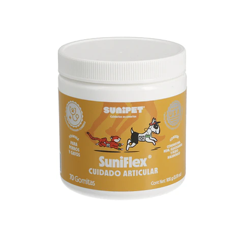 SuniFlex - Cuidado Articular para Perros y Gatos 70 Gomitas