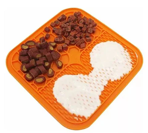 Lick Mat Cuadrado para Perros y Gatos