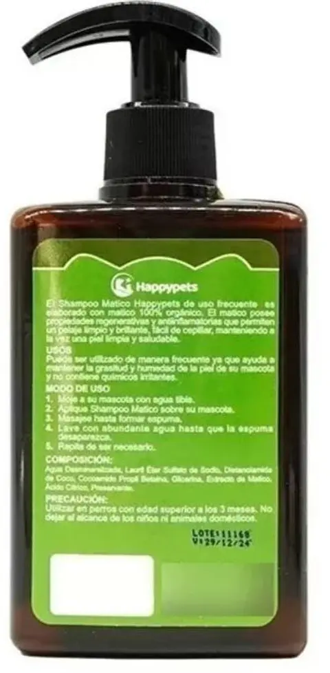Shampoo Matico Perro 320 ml