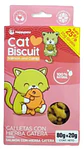 Snack Galletas para Gatos Salmón con Hierba Gatera 100 gr - Miniatura 1