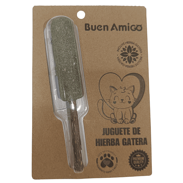 Juguete Paleta Hierba Gatera 1 Unidad