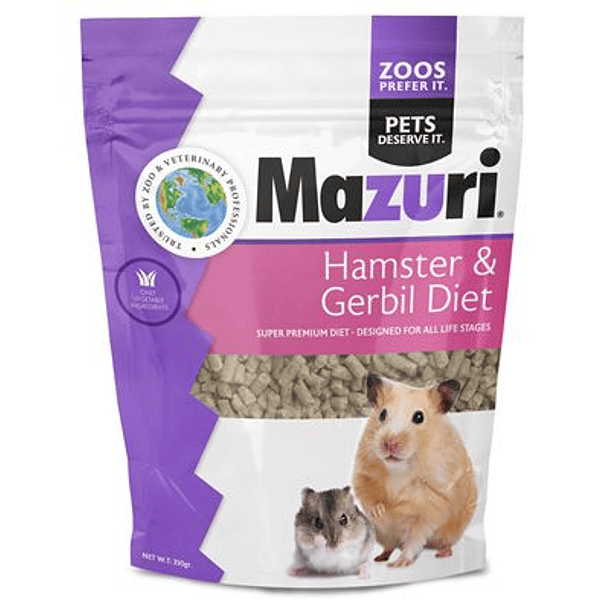 Mazuri Hamster y Jerbo 350 Gr 1