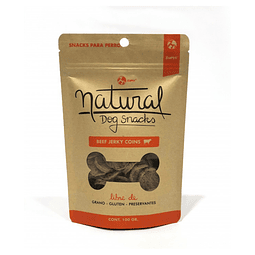 Natural Dog Snacks Beef Jerky Coins