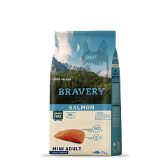 Bravery Salmon Adulto Raza Pequeña 2 Kg