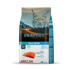 Bravery Salmon Gato Adulto 2 Kg