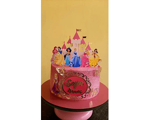 Disney Princess Cake Topper Cutting File