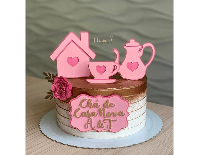 Housewarming Cake Topper Cutting File