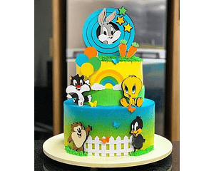 Looney Tunes Cake Topper Cutting File