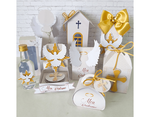 Baptism Party Kit Cutting File