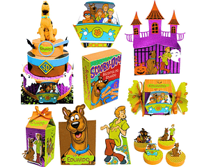 Scooby Doo Party Kit Cutting File