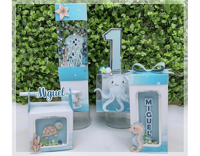 Under the Sea Party Kit Cutting File