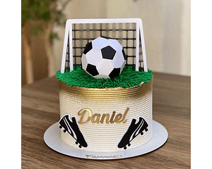 Football Cake Topper Cutting File