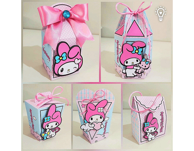 My Melody Party Kit Cutting File