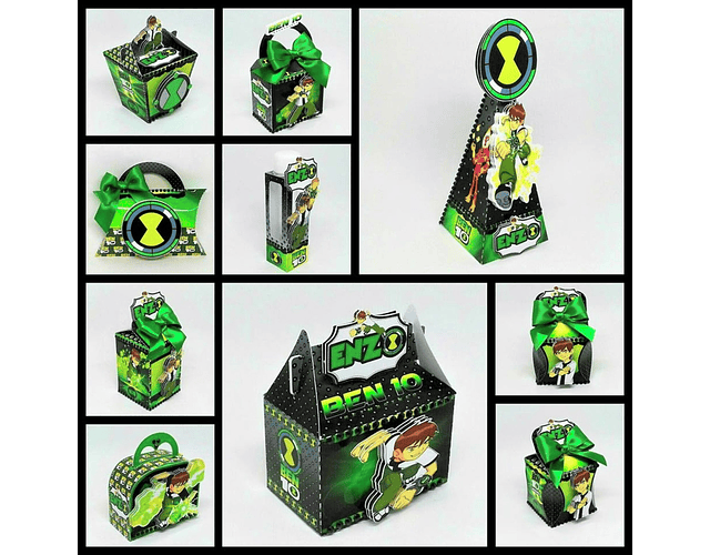 Ben 10 Party Kit Cutting File